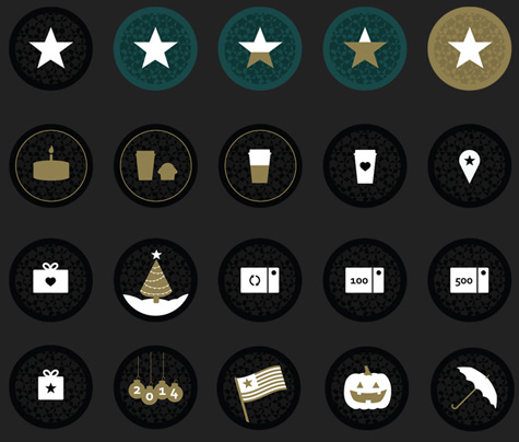 My Starbucks Rewards&trade; Achievements